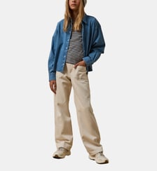 Pantalon droit  en denim Cyrillus