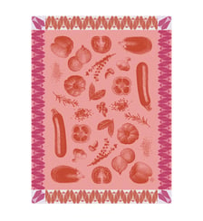 Torchon Ratatouille 100% coton Le Jacquard Francais