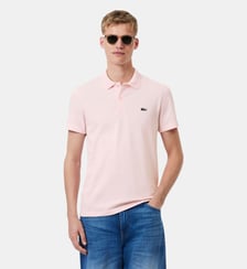 Polo regular fit en coton mélangé Lacoste