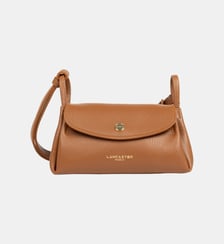 Petit sac trotteur Accordéon Double en cuir Lancaster