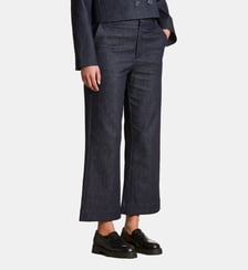 Pantalon droit 7/8ème en denim brut La Fée Maraboutée