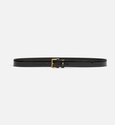 Ceinture Paris Paris 25 Mm En Cuir Glacé unisexe AMI Paris