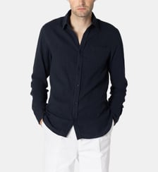 Chemise Desmond marine coupe droite Atelier Privé