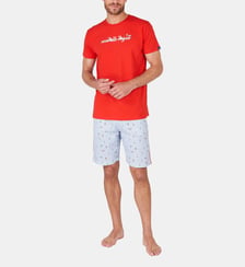 Pyjashort en jersey de coton léger - Nouvelle Vague Arthur