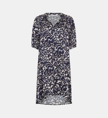 Robe courte imprimé floral abstrait - RALIAH Gerard Darel