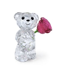 Ourson Kris Une Rose d’Amour Swarovski