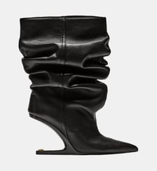 Bottines « No Wedge » en cuir lisse Balmain