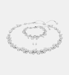 Parure Constella, Métal rhodié Swarovski