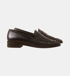 Mocassins en cuir façon vintage Numéro 158 Rivecour