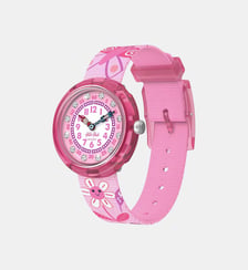 Montre Let's get artsy Rose, Blanc FBNP239 Flik Flak