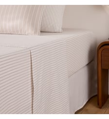 Drap plat en percale de coton La Redoute Interieurs