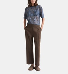 Pantalon andrew en gabardine stretch Momonì
