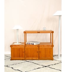 Étagère en pin massif Isabelle N°367 - Produit chiné Debongout