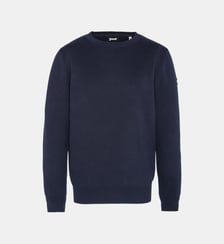 Pull army col rondBLEU MARINE4SMALL Schott