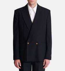 Blazer 2 boutons en laine Balmain