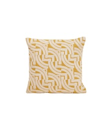Housse De Coussin  Coton rebrodé d'un motif graphique Madura
