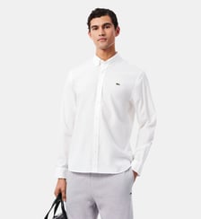 Chemise popeline légère regular fit Lacoste