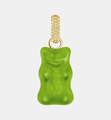 Grand pendentif Ours d'or vert Thomas Sabo