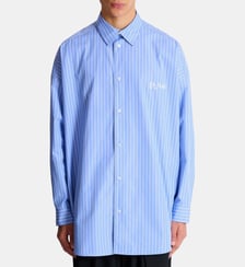 Chemise décontractée à rayures Balmain