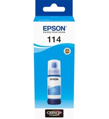 Cartouche d'encre Ecotank Bouteille 114 Cyan Epson