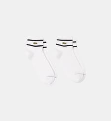 Lot de 2 paires de chaussettes rayées Lacoste