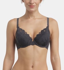 Soutien-gorge corbeille en dentelle florale Dim Lacy Dim