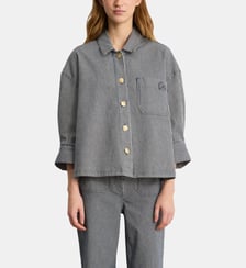 Surchemise en denim à rayures - MOHANA Pablo