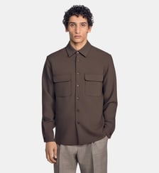 Chemise à poches plaquées Sandro