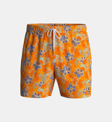 Short de bain à motif tropical avec suspensoir Impetus