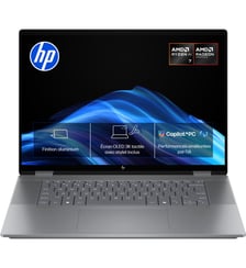 Ordinateur portable OmniBook X Flip ar0003nf 16 pouces OLED AMD Ryzen AI 7 350 24 Go RAM LPDDR5x SSD 512 Go Copilot+PC HP