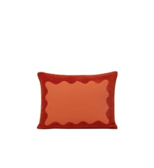 Housse De Coussin  Coton rebrodé d'une broderie bouclette Madura