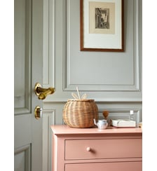 Boîte prune en rotin Cyrillus