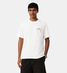 T-shirt coton imprimé Lacoste