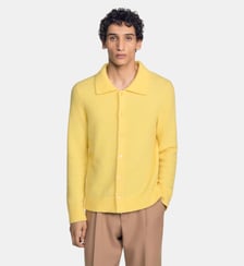 Cardigan en alpaga et laine Sandro