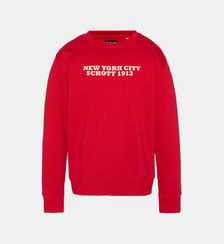 Sweatshirt imprimé col rond Schott