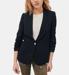 Veste tailleur en crêpe Ikks
