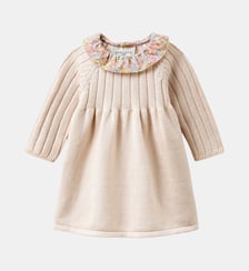 Robe  Tricot col Liberty Cyrillus