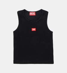 T-shirt sans manches avec logo Diesel Kids