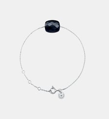 Bracelet, onyx, or blanc Morganne Bello