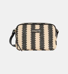 Sac camera signature effet osier Lancaster