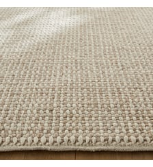Tapis épais pure laine, tissé main AM.PM