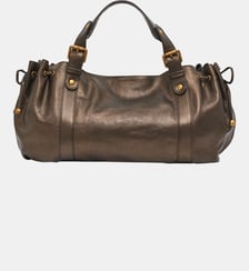 Sac à main en cuir métallique - 24H Gerard Darel