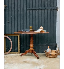 Guéridon en bois Alfred N°114- Produit chiné Debongout