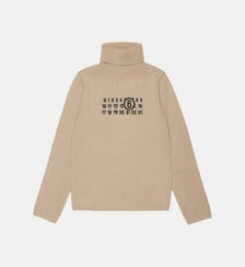 Col roulé avec logo MM6 Maison Margiela