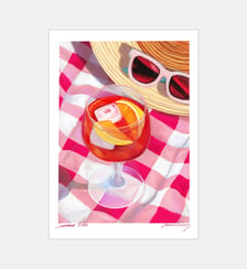 Poster   Summer Vibes - Emma Forsberg Poster & Frame