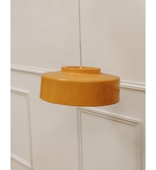 Suspension tangerine en métal Sonia N°276- Produit chiné Debongout