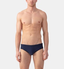 Slip de bain coupe ajustée à rayures Ron Dorff