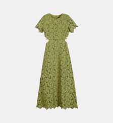 Robe broderie anglaise ouverture dos Ikks