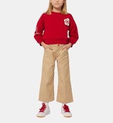 Sweat-shirt molletonné coton Kenzo Kids