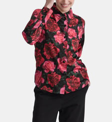 Chemise jimi à roses rouges Agnès b.